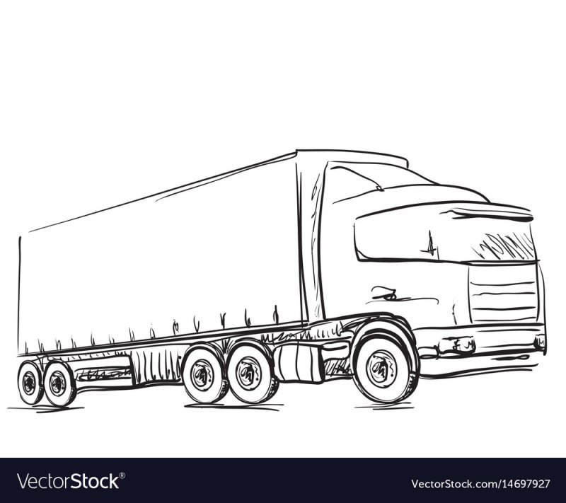 Раскраска грузовик Volvo fh12