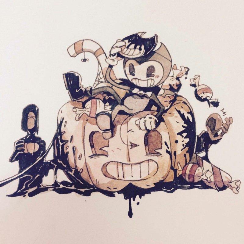 Bendy and the Ink Machine чернила