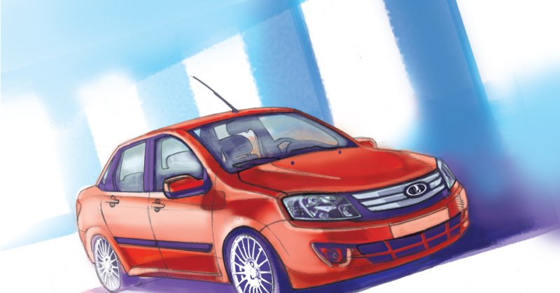 Lada Granta Art