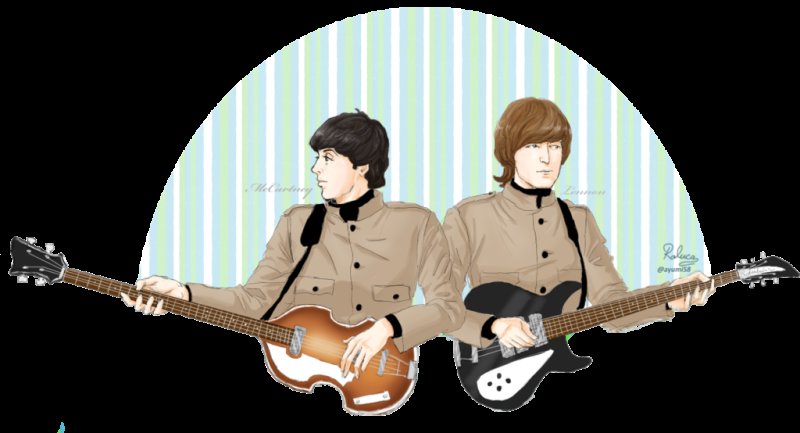 группа битлз рисунок