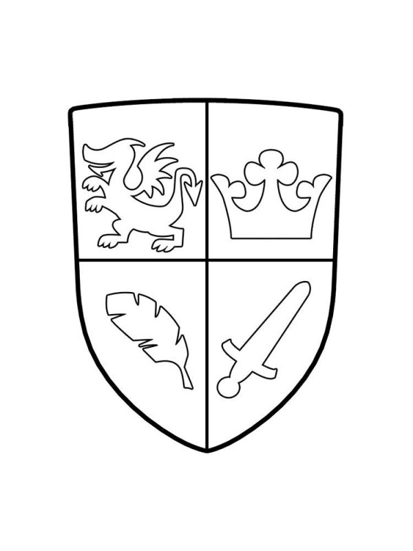 Герб рыцаря легкие