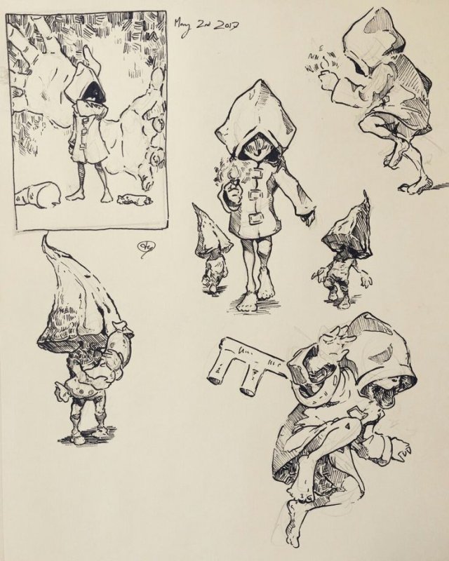 Сторож Роджер little Nightmares
