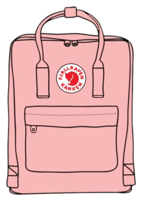 Рюкзак Fjallraven Kanken Стикеры