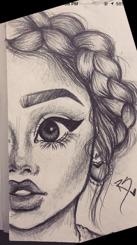 Рисунки карандашом