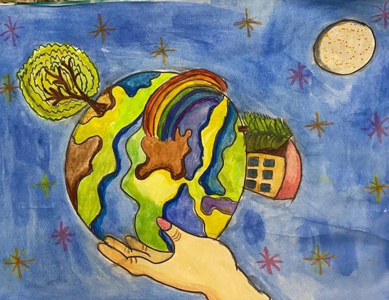 Рисунок на тему планеты