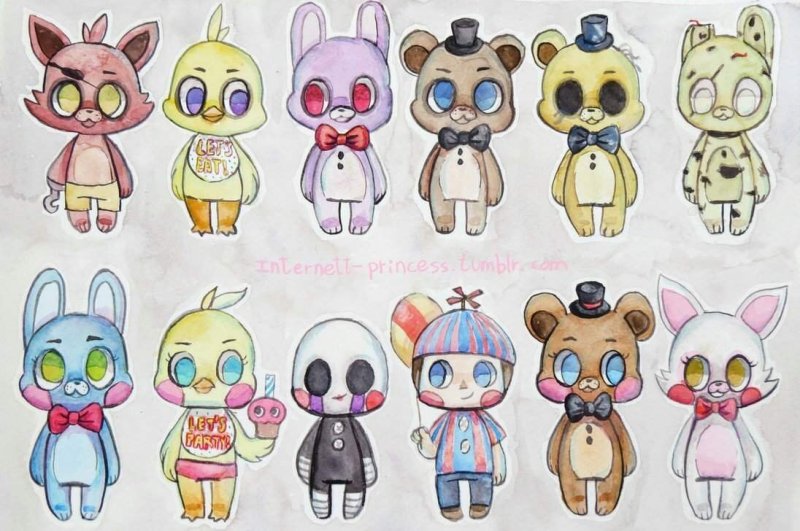 Рисунки ФНАФ
