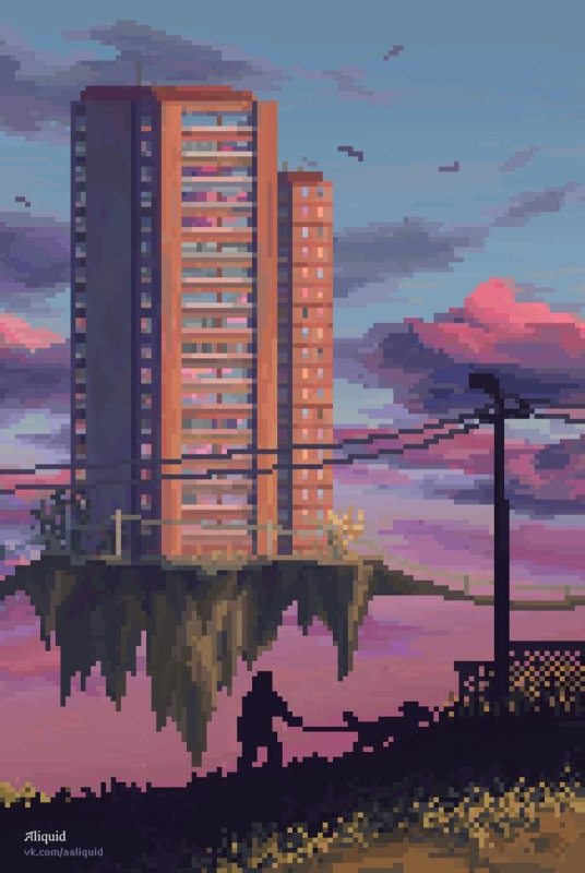 Панельки Pixel Art