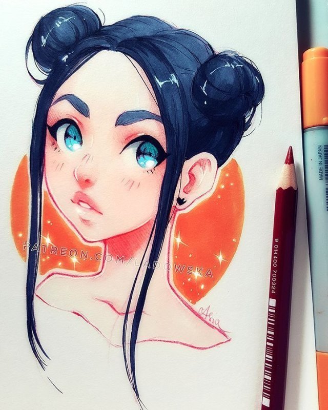 Рисунки в мультяшном стиле