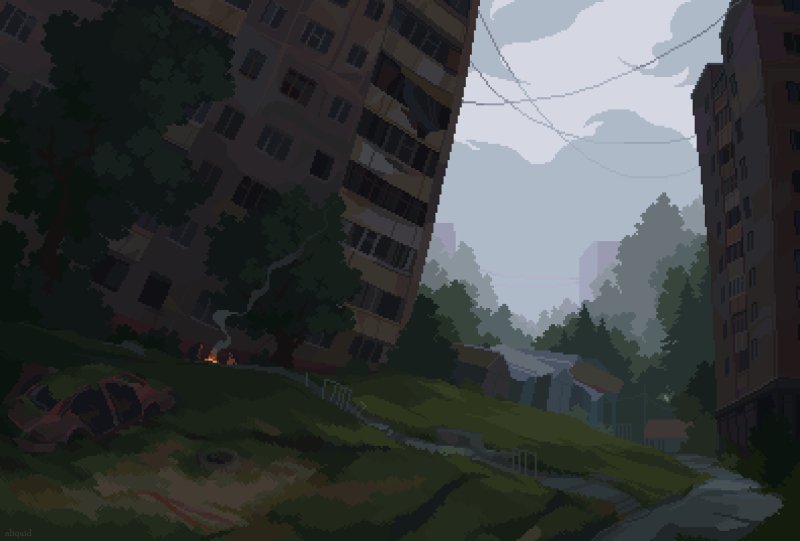 Панельки Pixel Art