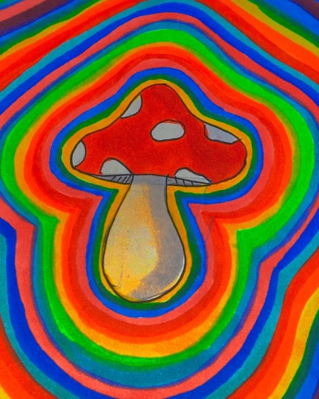 Рисунки хиппи Эстетика