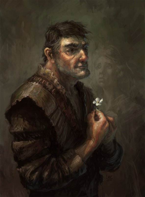 Крестьянин арт фэнтези