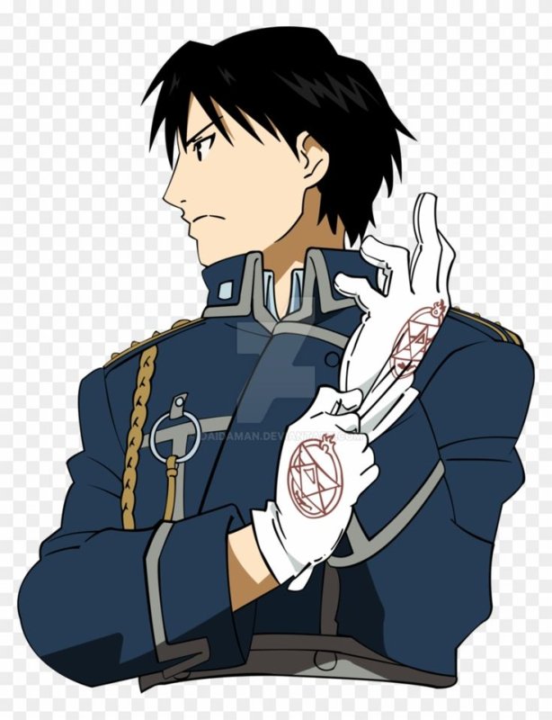 Рой Мустанг Fullmetal Alchemist
