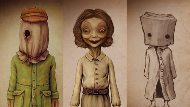 Моно арт little Nightmares 2