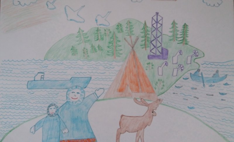 Ямал рисунок