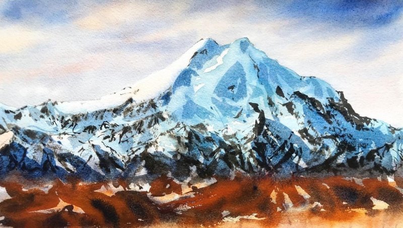 Рисунки Эльбрус горы Эльбрус