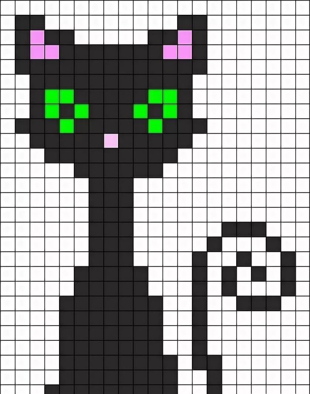 Рисунки в клетку