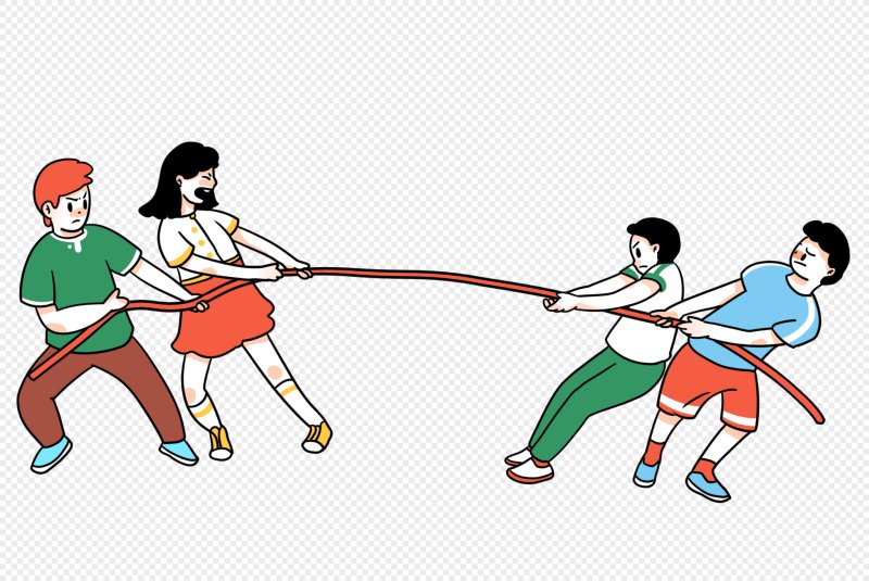 игра перетягивание каната