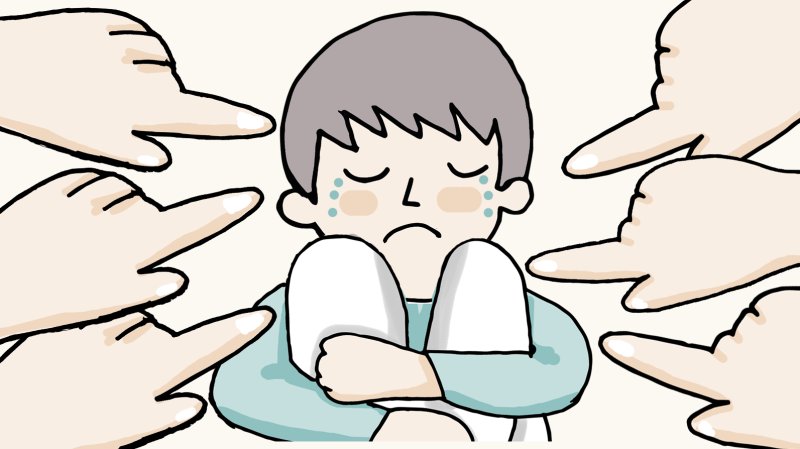 Рисунок на тему буллинг