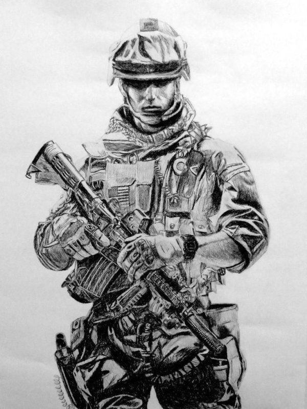 Военные рисунки