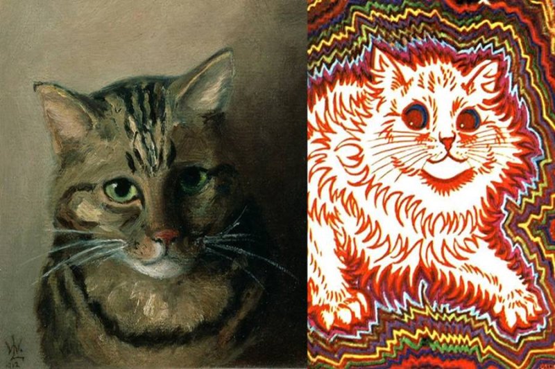Фрактальные коты Луиса Уэйна