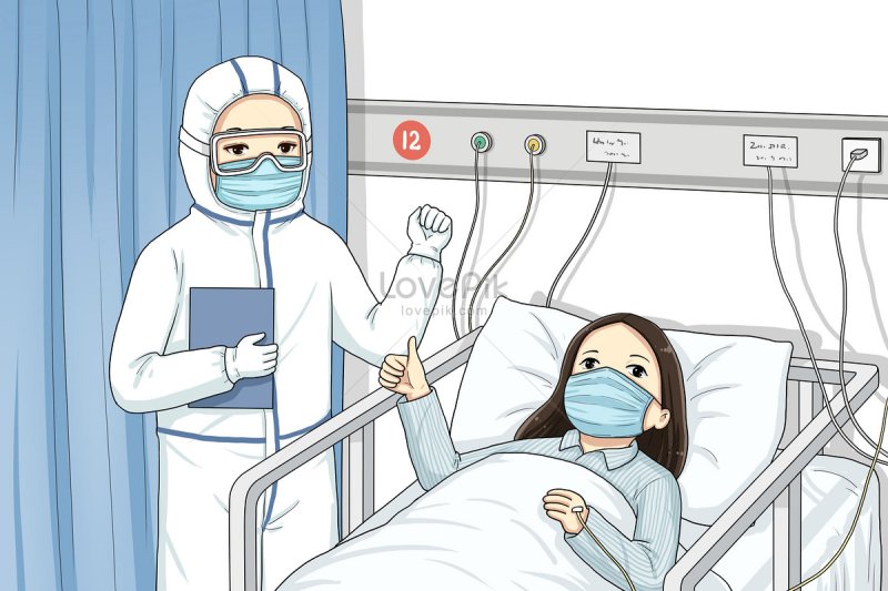 Рисунки про врачей и коронавирус