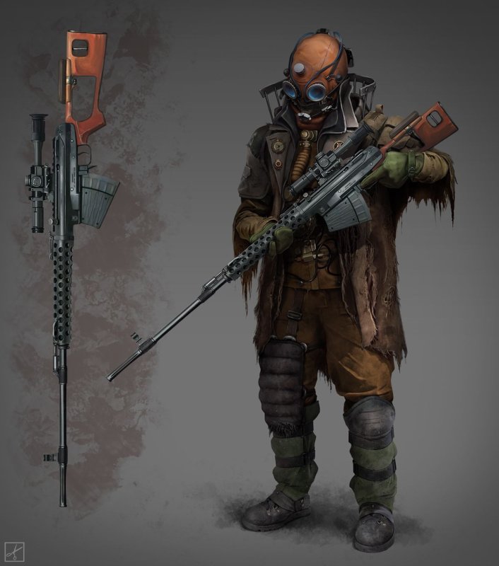 Метро 2033 сталкер арт