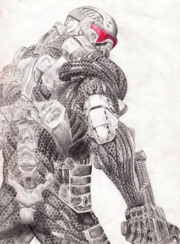 crysis рисунок