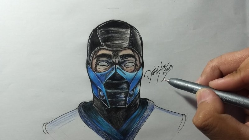 Саб Зиро карандашом