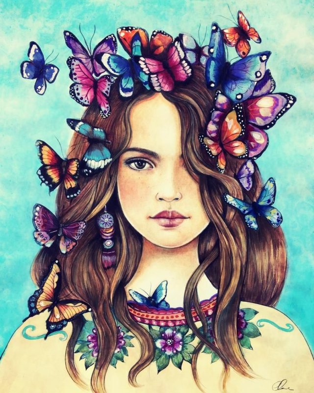 Иллюстрации Claudia Tremblay