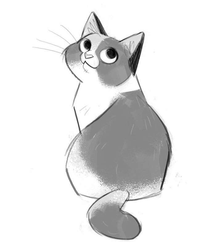 Мультяшные кошки