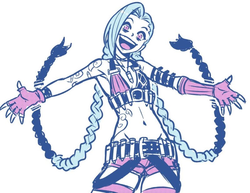 лига легенд джинкс