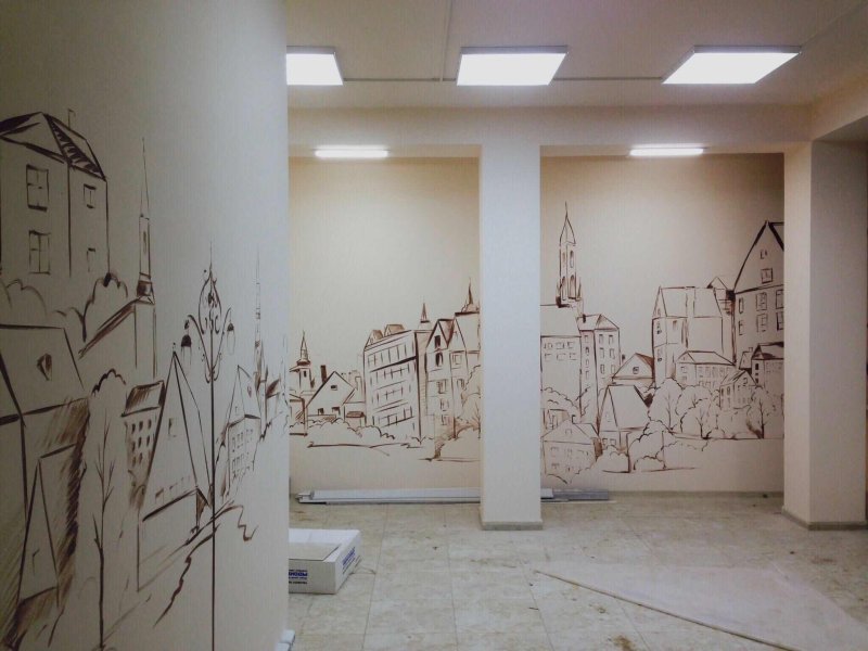 Роспись стен