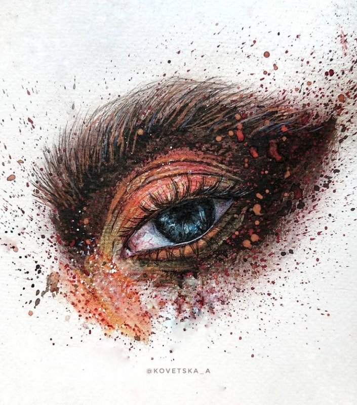 акварельные рисунки