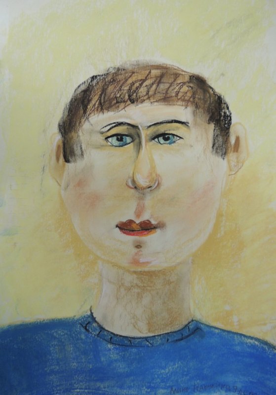 Автопортрет для детей