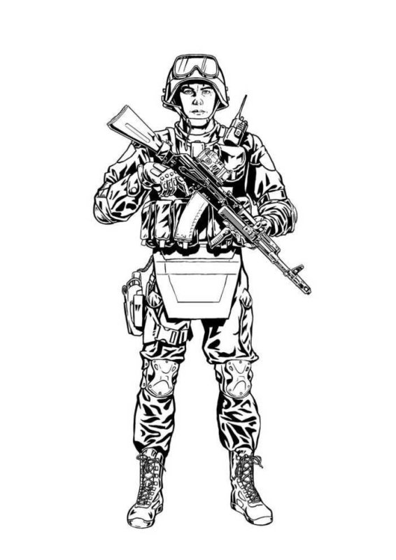 Военные эскизы