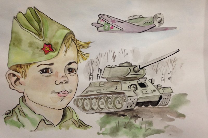 Рисунки про войну