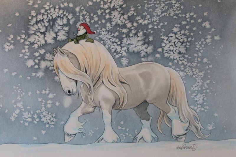 Лошадь рисунок
