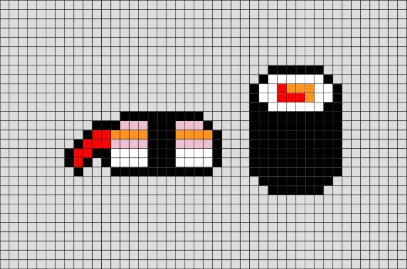 Рисунки по клеточкам