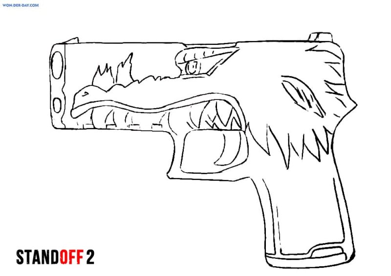 P350 пистолет Standoff 2