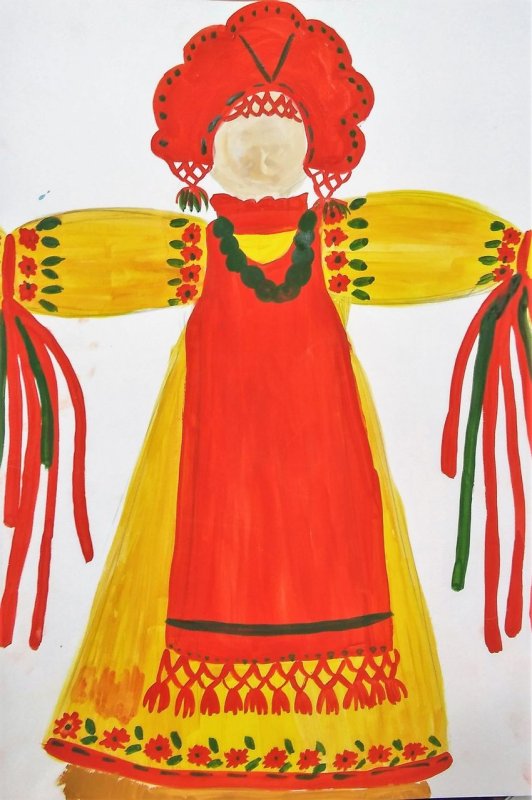 Масленица рисунок