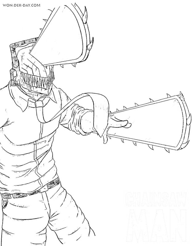 Человек-бензопила Chainsaw man