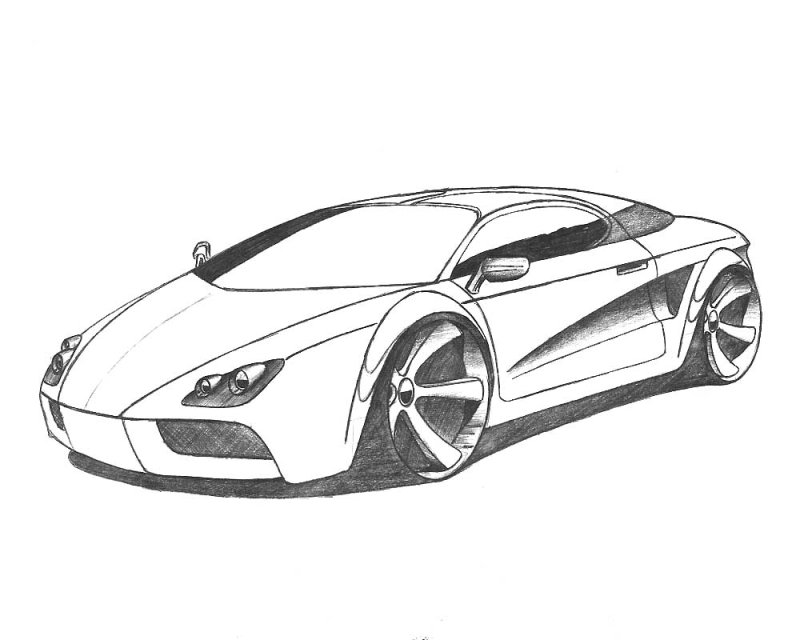 Автомобиль рисунок