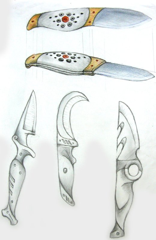 Ножик рисунок