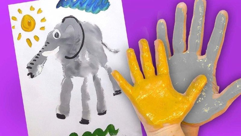 Рисование ладошками