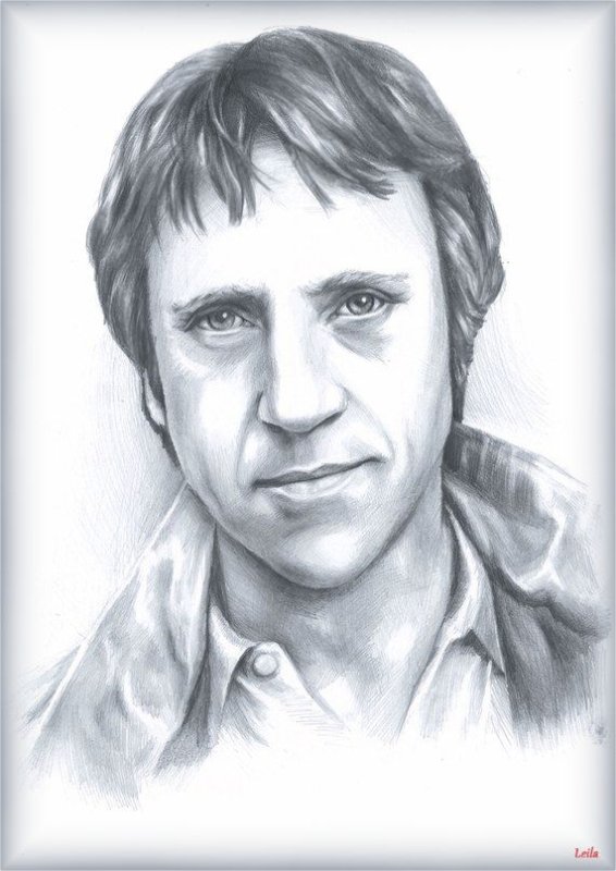 Владимир Высотский шарж