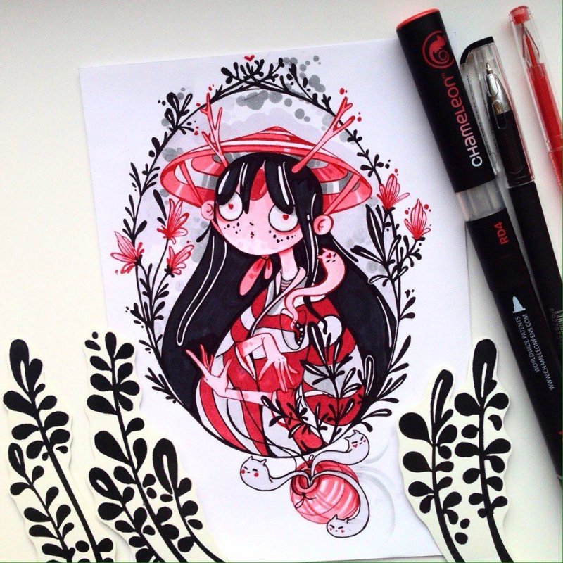 Японский стиль рисования