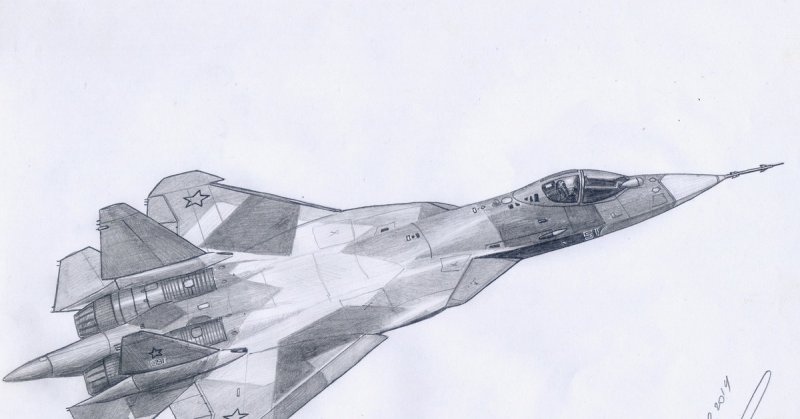 Самолет Су-57