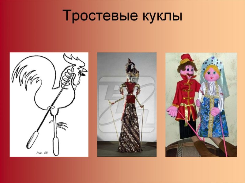 Кукла на гапите для кукольного театра
