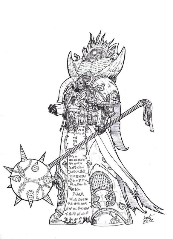 Warhammer Word Bearers Art