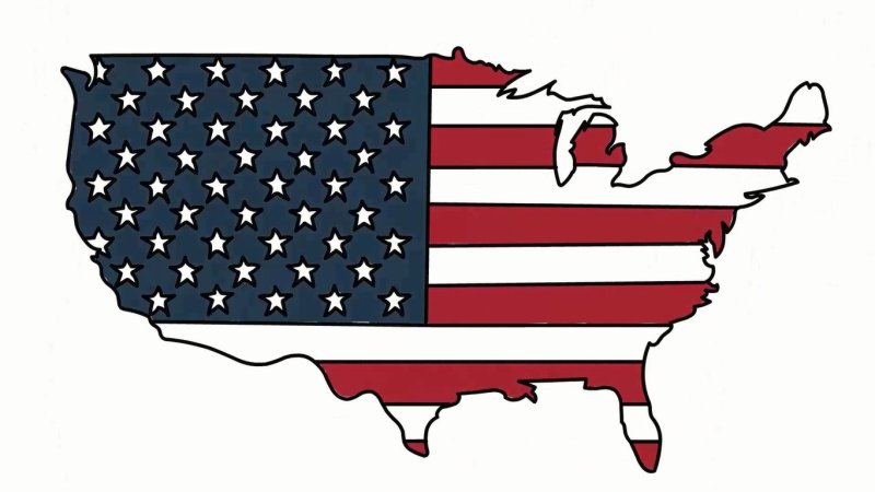 США рисунок